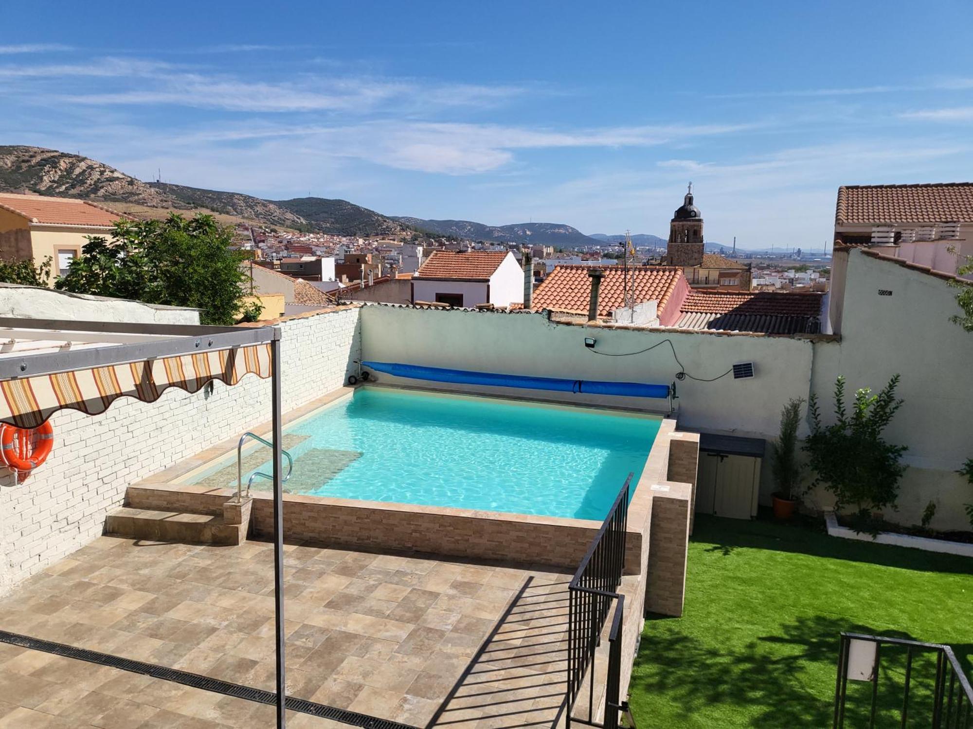 Casa Oasis Puertollano, Una Casa Rural En Puertollano, Agradable, Con Piscina En Zona Tranquila Exterior foto